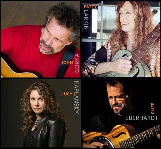 John Gorka, Patty Larkin, Lucy Kaplansky and Cliff Eberhardt